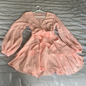 Selfie Leslie pink dress